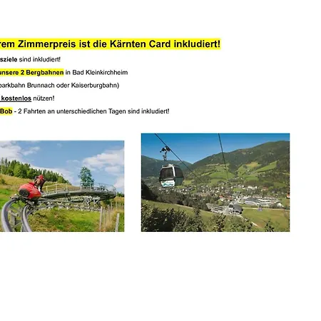 Apartmán Wald Bad Kleinkirchheim